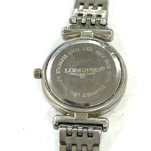 495 - Ladies Longines wristwatch, untested