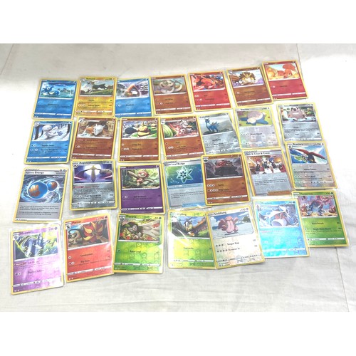 501 - Pokemon cards 2021, 28 x Rev Holo all in good condition