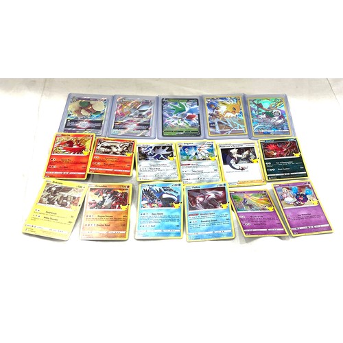 511 - Pokemon cards 25th anniversary 12 celebration set includes 5 V Star cards (includes Arceus), all gre... 