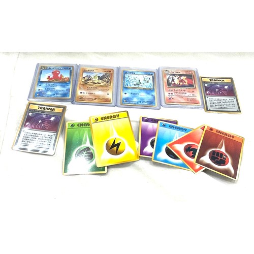 515 - Pokemon Japanese cards, energy, trainer etc