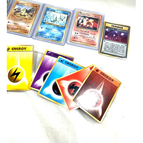 515 - Pokemon Japanese cards, energy, trainer etc