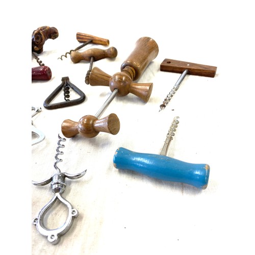 530 - Selection vintage corkscrews