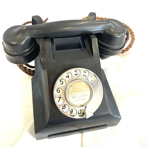 43 - Vintage telephone, Siemens Bro, property of radio rentals, untested