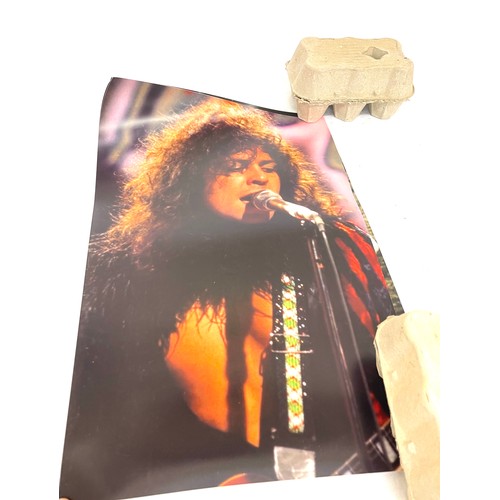 377 - Selection of wall posters, to include Ozzy Osbourne, Billy Idol, T Rex various sizes