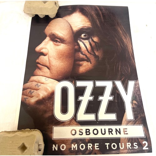 377 - Selection of wall posters, to include Ozzy Osbourne, Billy Idol, T Rex various sizes