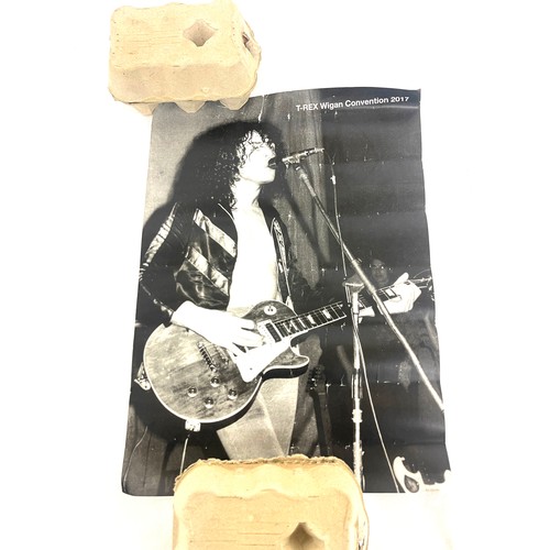 377 - Selection of wall posters, to include Ozzy Osbourne, Billy Idol, T Rex various sizes