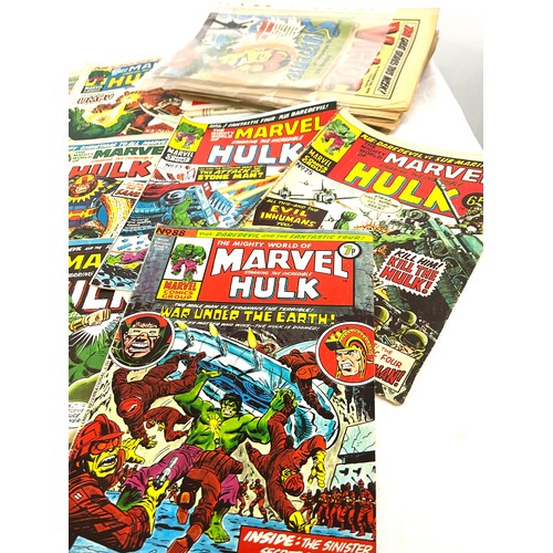 139 - Quantity of comics to include Hulk, Victor, Warlock, Bullet etc