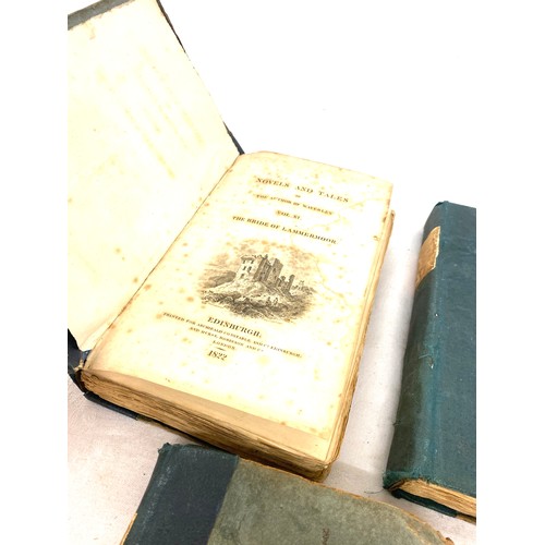 87 - 1822, novels and tales of the author of Waverley VOL II, to include 5 books