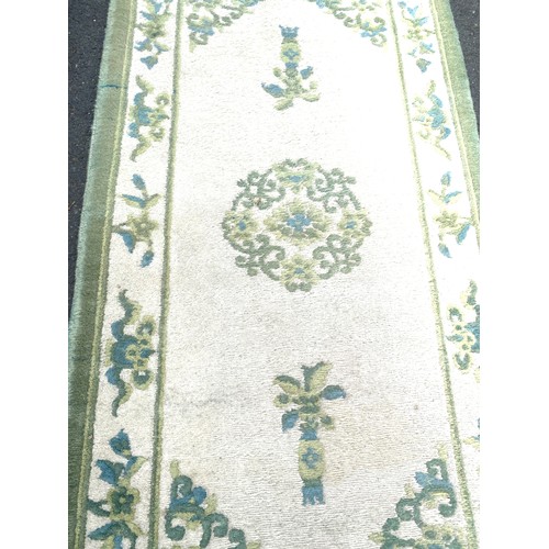 258 - Lounge rug, approximate measurements 37 x 76 inches