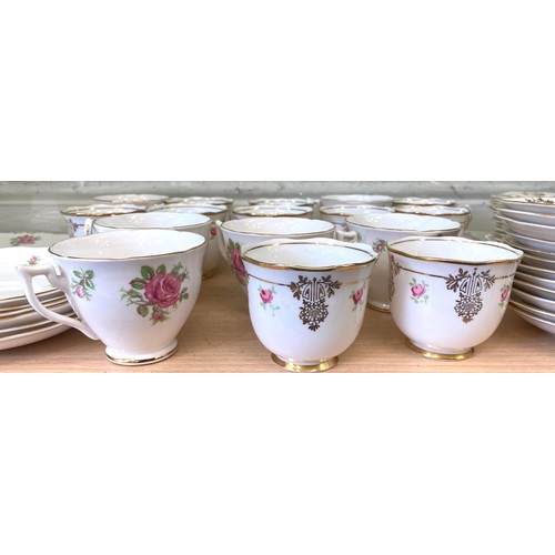 452 - 2 vintage part tea services by Melba bone china