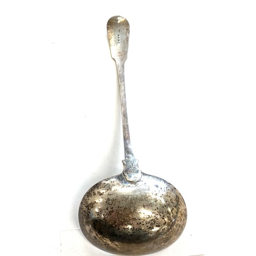 559 - Hallmarked London Silver ladle, markers mark RR, approximate weight 191g