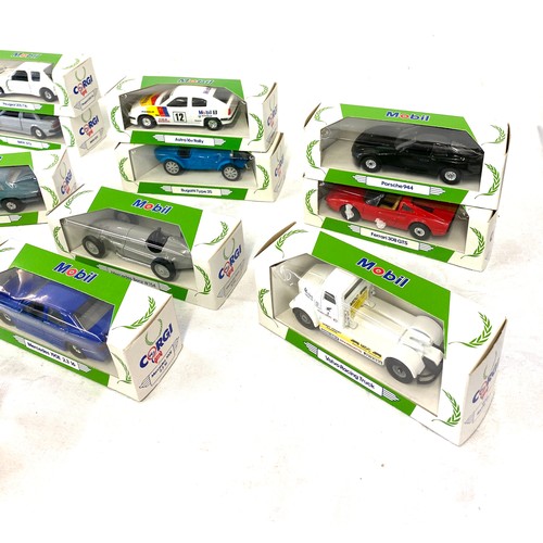 199 - Selection of boxed Corgi Mobil die cast vehicles