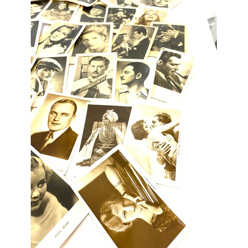 121 - Large selection of vintage movie star postcards to include Evelyn Holt,  Lee Parry, Billy Dove etc