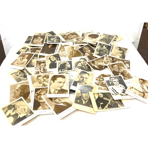 121 - Large selection of vintage movie star postcards to include Evelyn Holt,  Lee Parry, Billy Dove etc