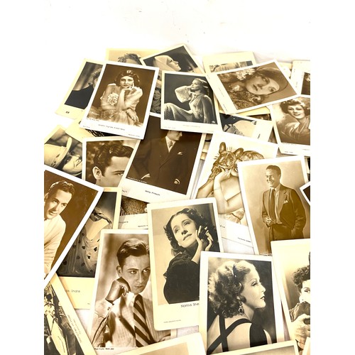 121 - Large selection of vintage movie star postcards to include Evelyn Holt,  Lee Parry, Billy Dove etc