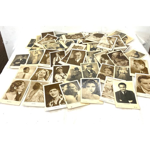 121 - Large selection of vintage movie star postcards to include Evelyn Holt,  Lee Parry, Billy Dove etc