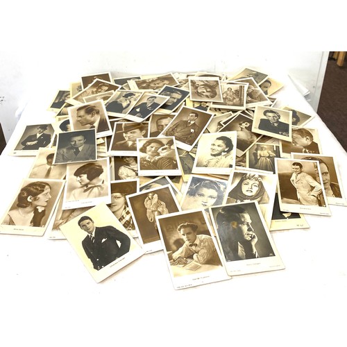 121 - Large selection of vintage movie star postcards to include Evelyn Holt,  Lee Parry, Billy Dove etc