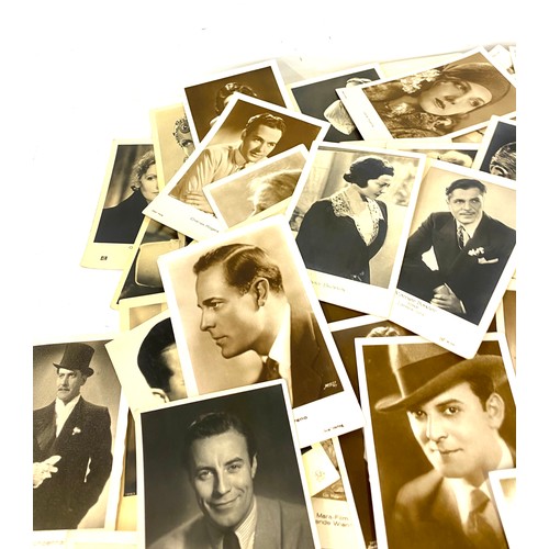 121 - Large selection of vintage movie star postcards to include Evelyn Holt,  Lee Parry, Billy Dove etc