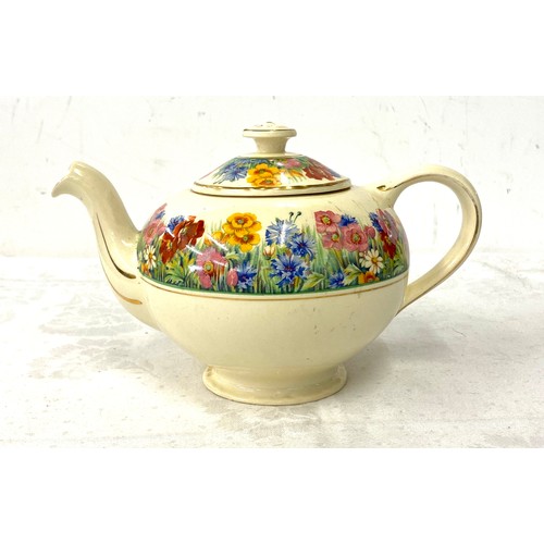 458 - Clarice Cliff. A J Wilkinson Honey glaze Radiance teapot, good overall condition