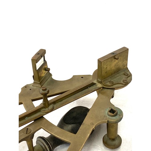 366 - 19th century ships sextant, London maker