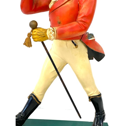 129 - Vintage Johnnie Walker Scotch whiskey advertising figure, Large version, circa 1950's approximate he... 