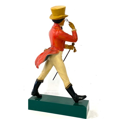 129 - Vintage Johnnie Walker Scotch whiskey advertising figure, Large version, circa 1950's approximate he... 