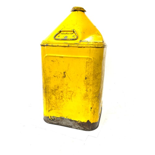 252 - Antique Golden film Supreme oil can automobilia, approximate height 20 inches, width 10 inches