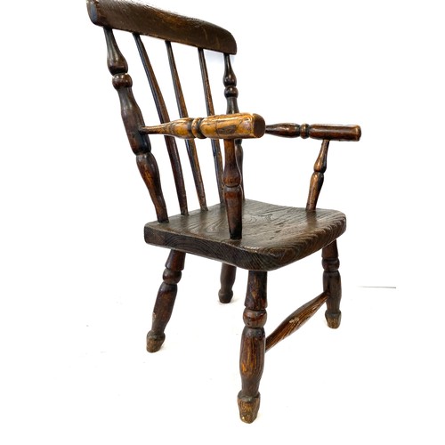 400 - 19th century antique wooden chair