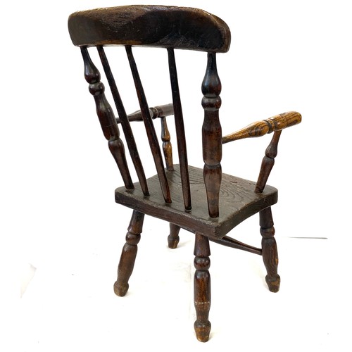 400 - 19th century antique wooden chair