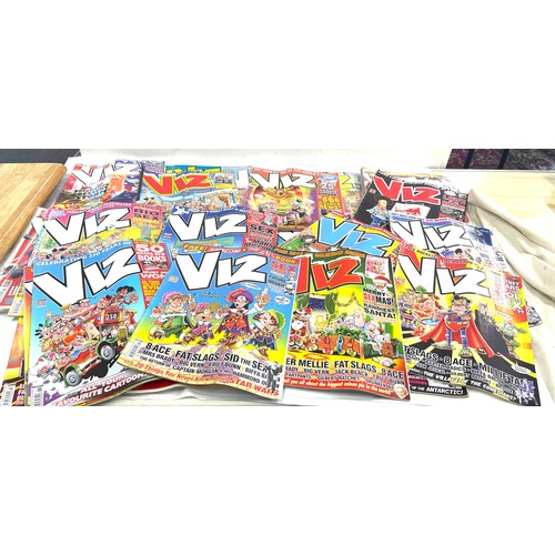 372 - Large selection of Viz magazines approximately 120 plus magazines in total