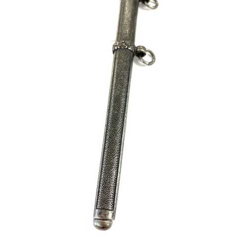 518 - Nazi German dagger with scabbard, Holler.erlin to blade, reproduction