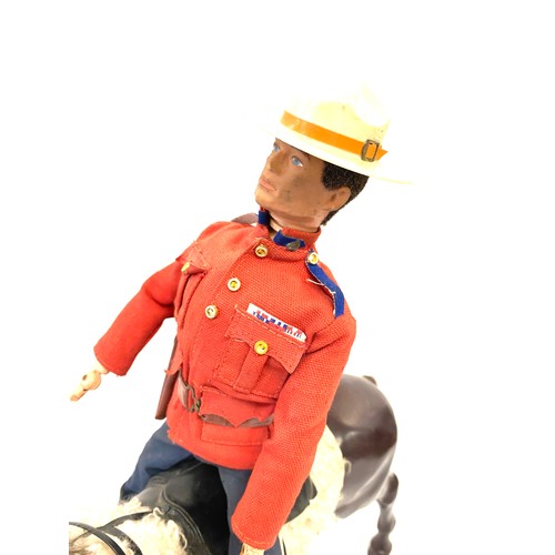 12 - Vintage action man and 40th anniversary horse, action man is missing a hand