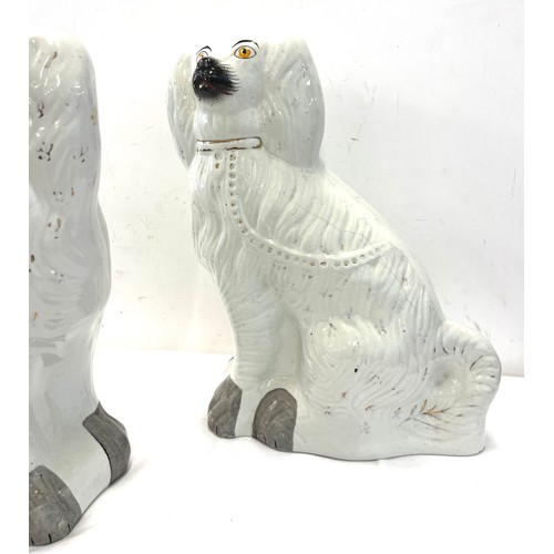 101 - Pair Staffordshire dogs