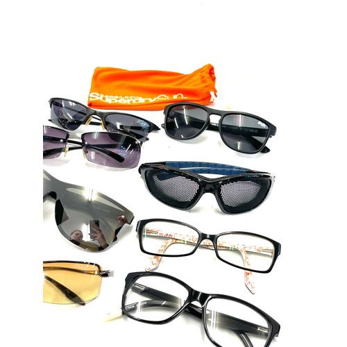 132 - Selection of Sunglasses and frames to include Superdry etc