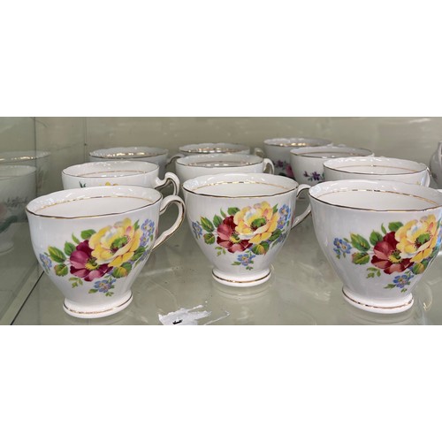 451 - Part Royal Vale tea set