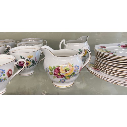 451 - Part Royal Vale tea set