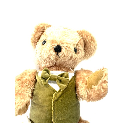 378 - Leopoldsdorf Austria 3D promotions teddy bear, soft toy company, approximate height of teddy 17 inch... 