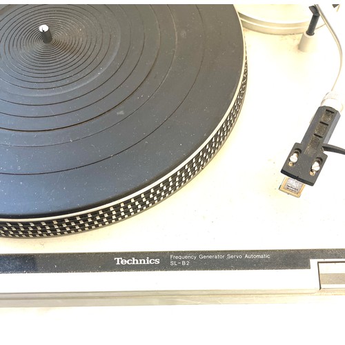 273 - Technics SL-B2 vintage stereo turntable, untested