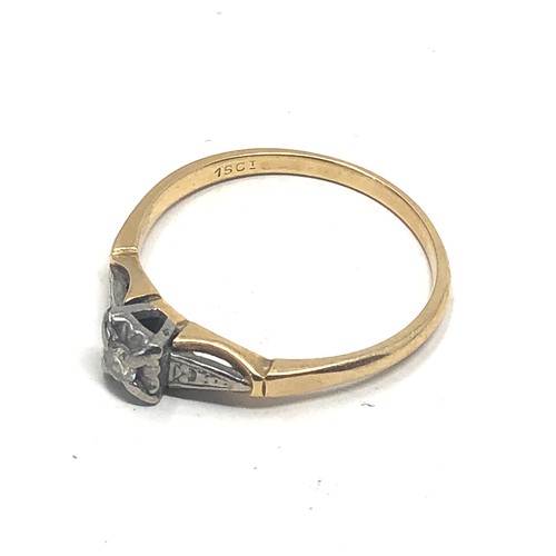 59 - 15ct Gold Diamond Ring (3.1g)