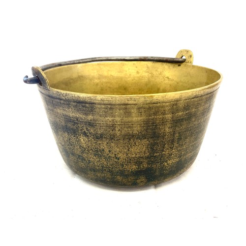 188 - Brass Jam pan, approximate diameter 11 inches