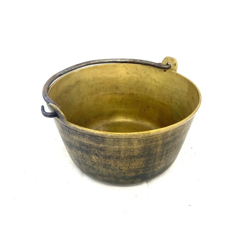 188 - Brass Jam pan, approximate diameter 11 inches