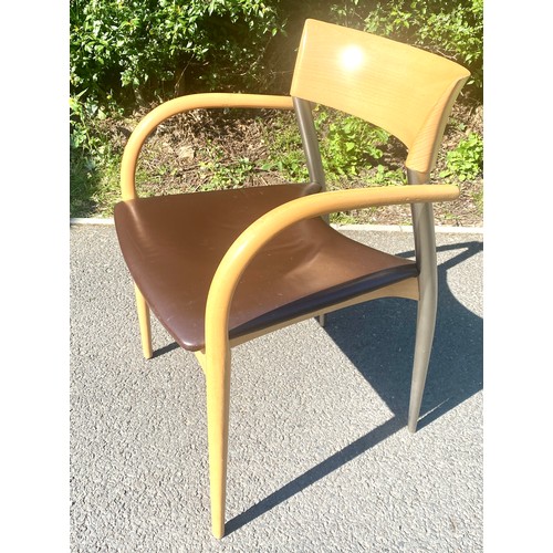 463 - Retro style designer chair made by Potocco Italy