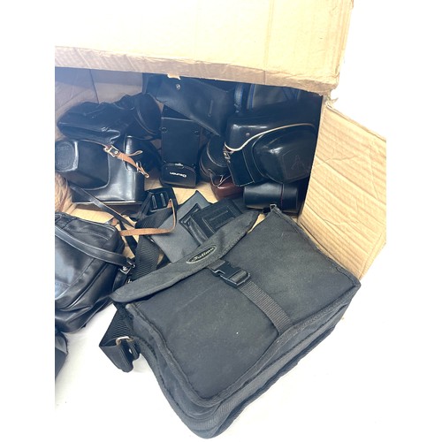 202 - Large selection of empty camera bags