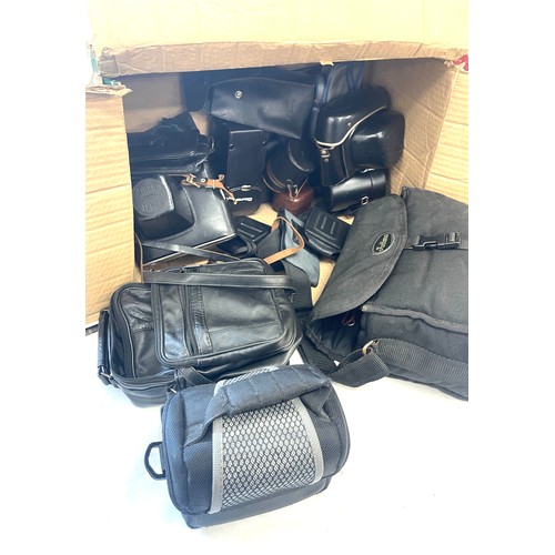 202 - Large selection of empty camera bags