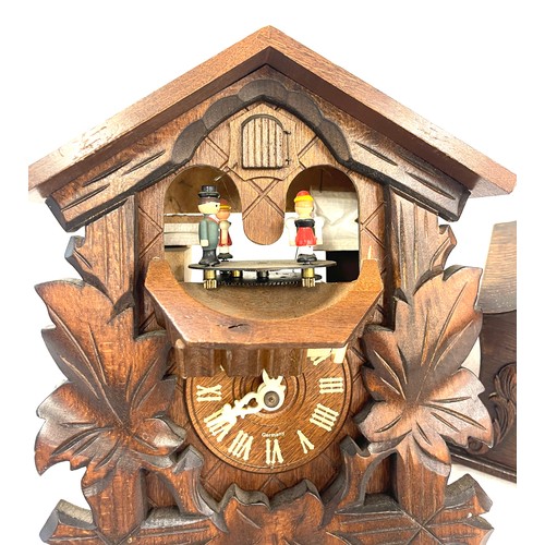 88 - German cuckoo clock, Smiths mantel clock, both untested