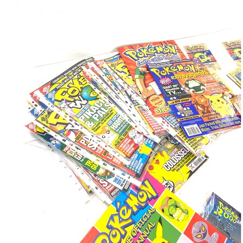 304 - Selection of Pokemon magazines and books etc