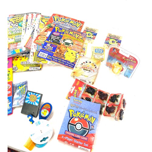 304 - Selection of Pokemon magazines and books etc