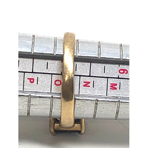 153 - 9ct gold iolite ring (3.1g)