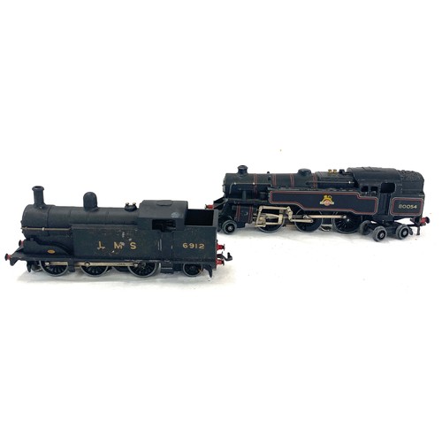 593 - Hornby 80054 loco motive and a Hornby LMS 6912 loco motive