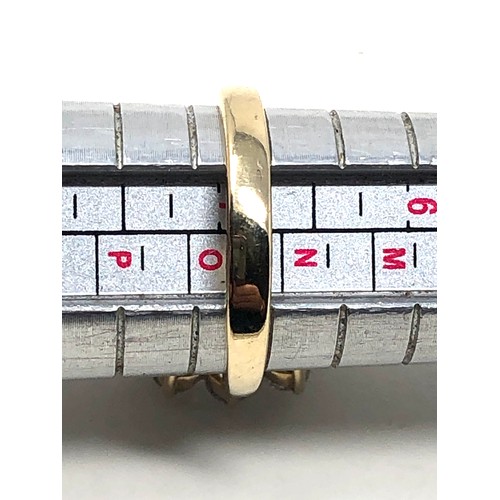 239 - 9ct gold kunzite & rock quartz ring (4.6g)